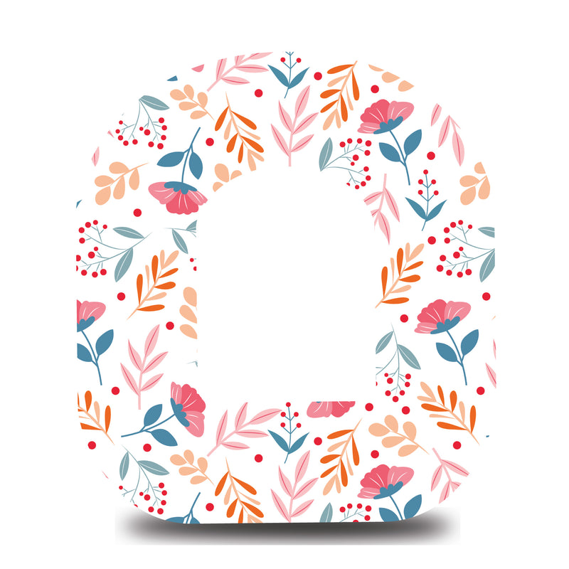 Bright Blooms Omnipod Tape