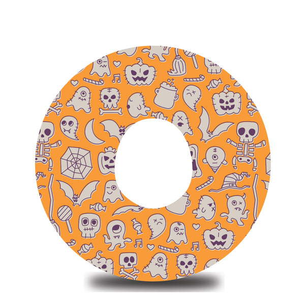 Orange You Glad It's Halloween Dexcom G7 Tape