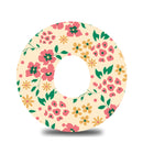 Pastel Blooms Floral Dexcom G7 Tape