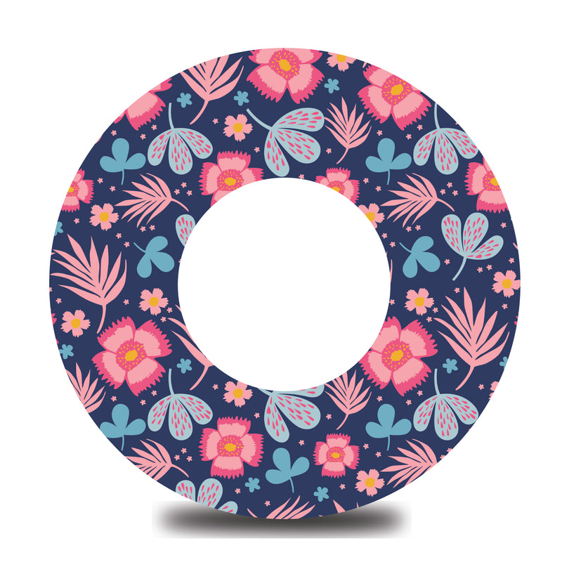 Pink and Blue Florals Libre 2 Tape