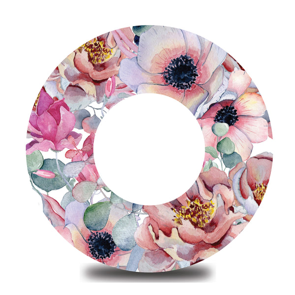 Soft Purple and Pink Blooms Libre 2 Tape