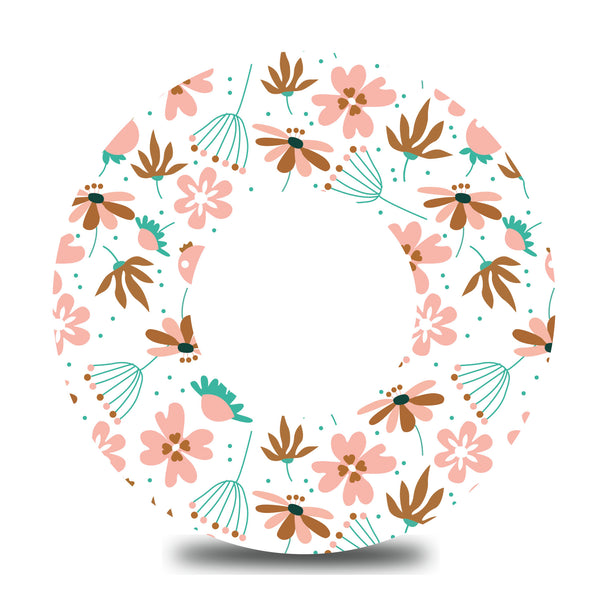 Soft Pink Blooms Floral Libre 3 Tape