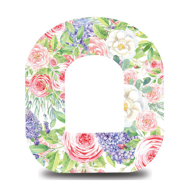 Spring Blooms Omnipod Tape