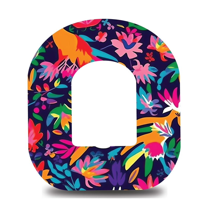 Colorful Mexican Otomi Omnipod Tape