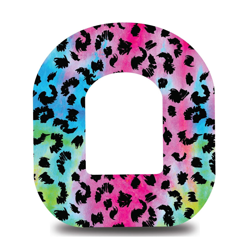 Leopard Tie Dye Omnipod Tape