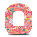 Coral Paisley Omnipod Tape
