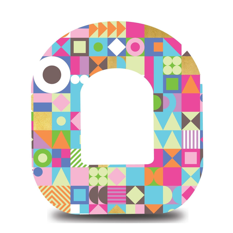 Geometric Fun Omnipod Tape