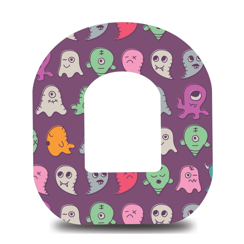 Spooky Ghosts Omnipod Tape