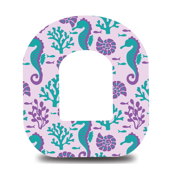 Seahorses Omnipod Tape