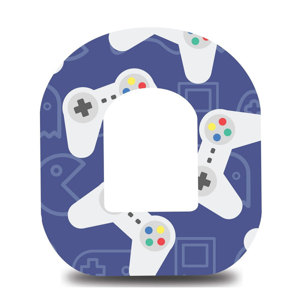 Gamer Blue Omnipod Tape