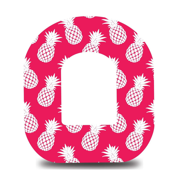 Pink Pineapples Omnipod Tape