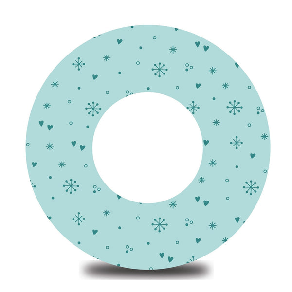 Seafoam Snowflakes Libre 3 Tape