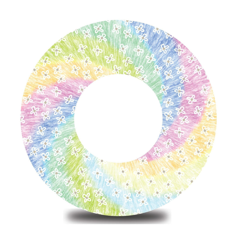 Floral Tie Dye Swirl Libre 3 Tape