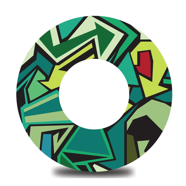 Green Abstract Libre 2 Tape