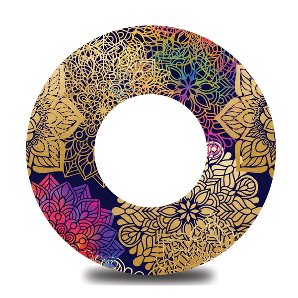 Midnight Rainbow and Gold Mandalas Libre 2 Tape