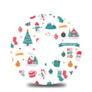 Christmas Fun Dexcom G7 Tape