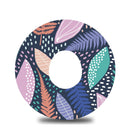 Colorful Ferns Dexcom G7 Tape