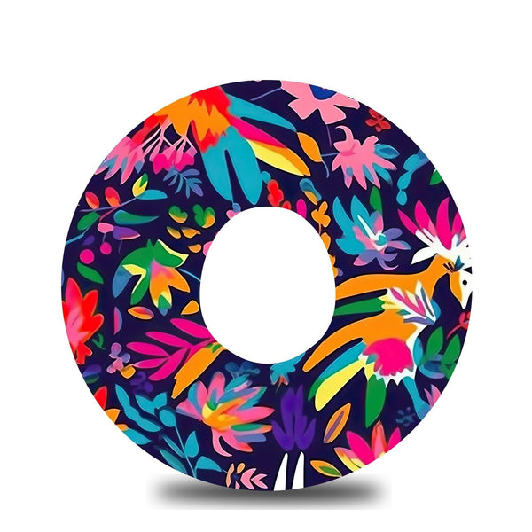 Colorful Mexican Otomi Dexcom G7 Tape