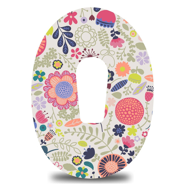 Paisley Floral Dexcom G6 Tape