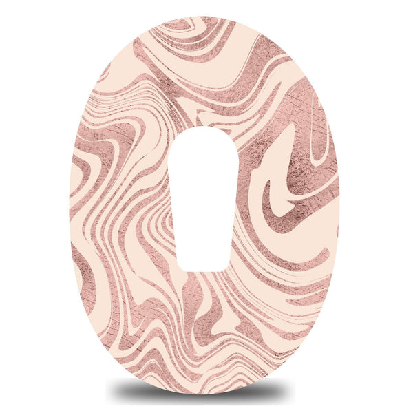 Copper Marble Swirl Dexcom G6 Tape