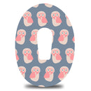 Pink Owls Dexcom G6 Tape