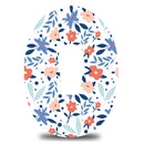 Bright Pansies Dexcom G6 Tape