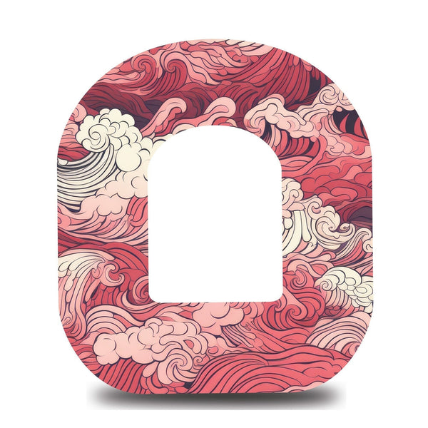 Sea Waves Omnipod Tape