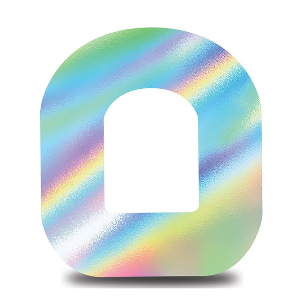 Rainbow Blur Omnipod Tape