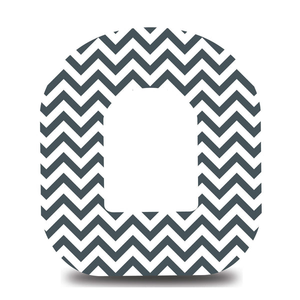 Winter Chevron Omnipod Tape