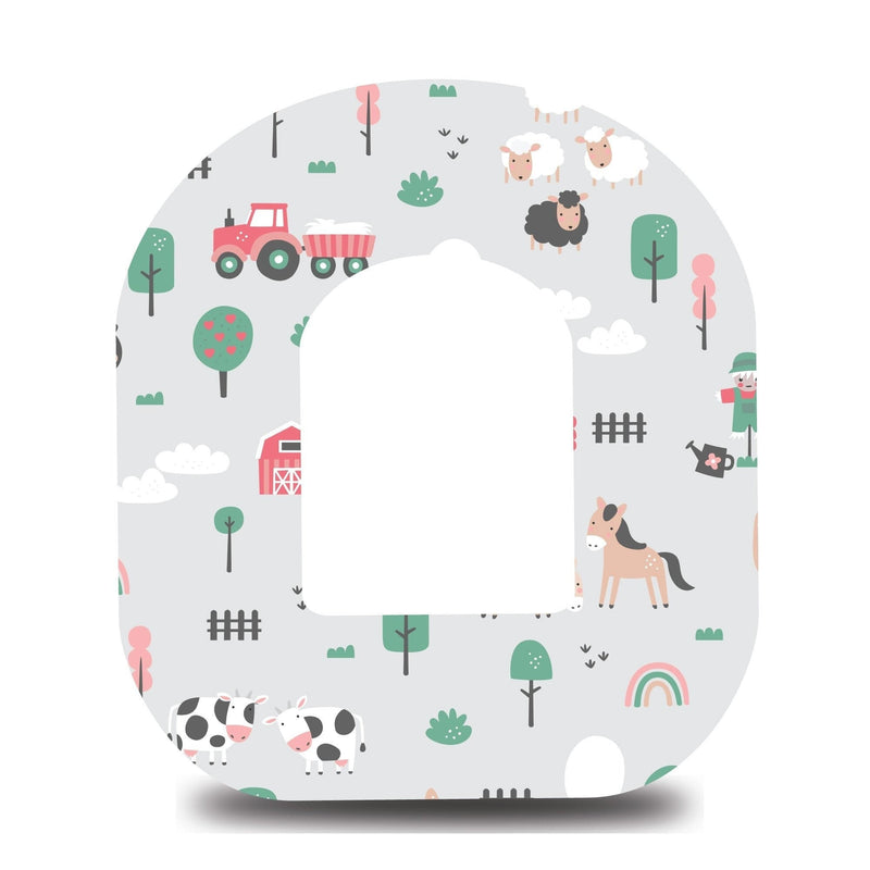 Farm Animals Omnipod Tape