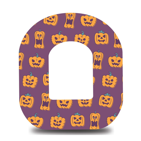 Jack-O-Lanterns Omnipod Tape