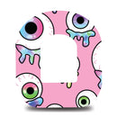Wacky Eyeballs Omnipod Tape