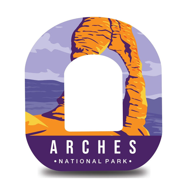 Arches National Park Omnipod Tape