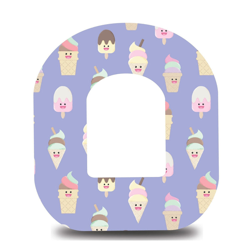 Lilac Ice Cream Omnipod Tape