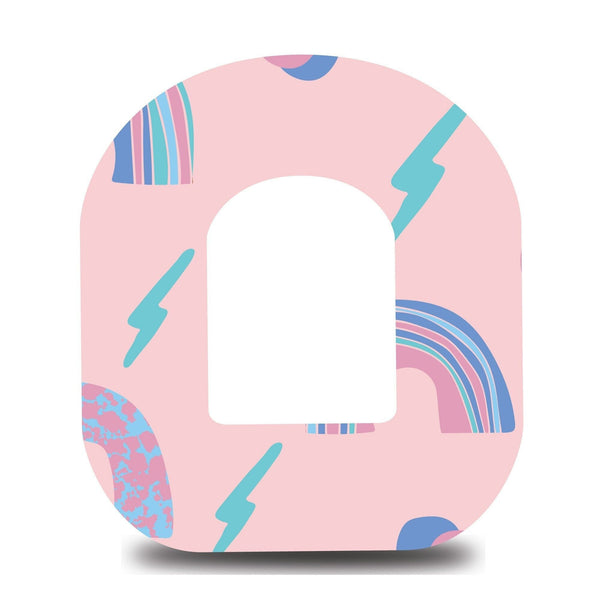 Boho Rainbows Omnipod Tape