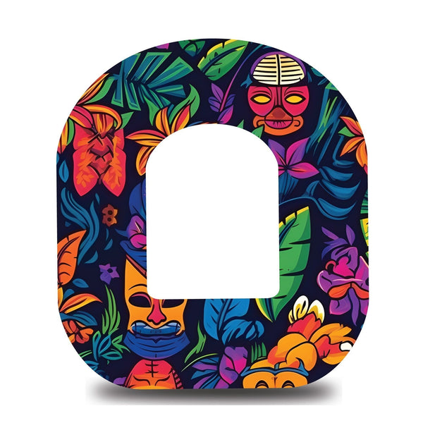 Neon Hawaii Omnipod Tape