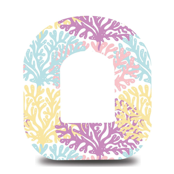 Pastel Coral Omnipod Tape