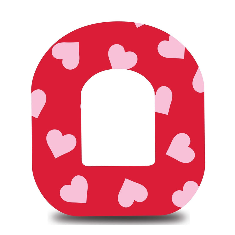 Lotta Hearts Omnipod Tape