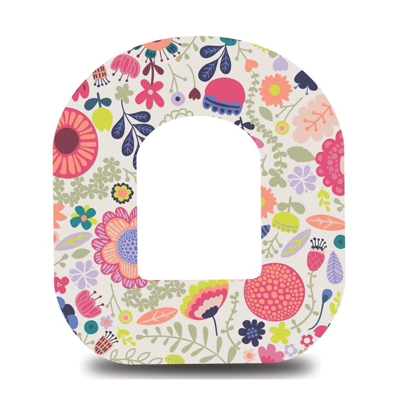 Paisley Floral Omnipod Tape