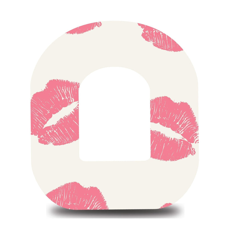 Pink Kisses Omnipod Tape