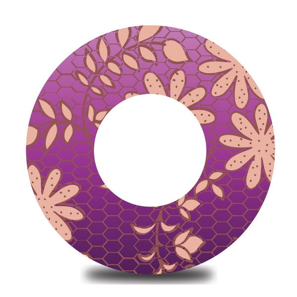 Purple Honeycomb Floral Libre 2 Tape