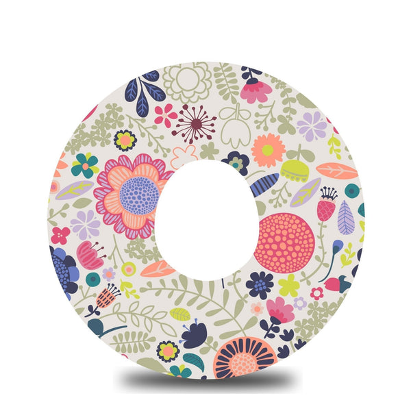 Paisley Floral Dexcom G7 Tape