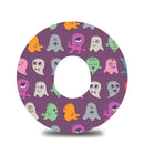 Spooky Ghosts Dexcom G7 Tape