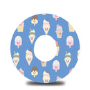 Blue Ice Cream Dexcom G7 Tape