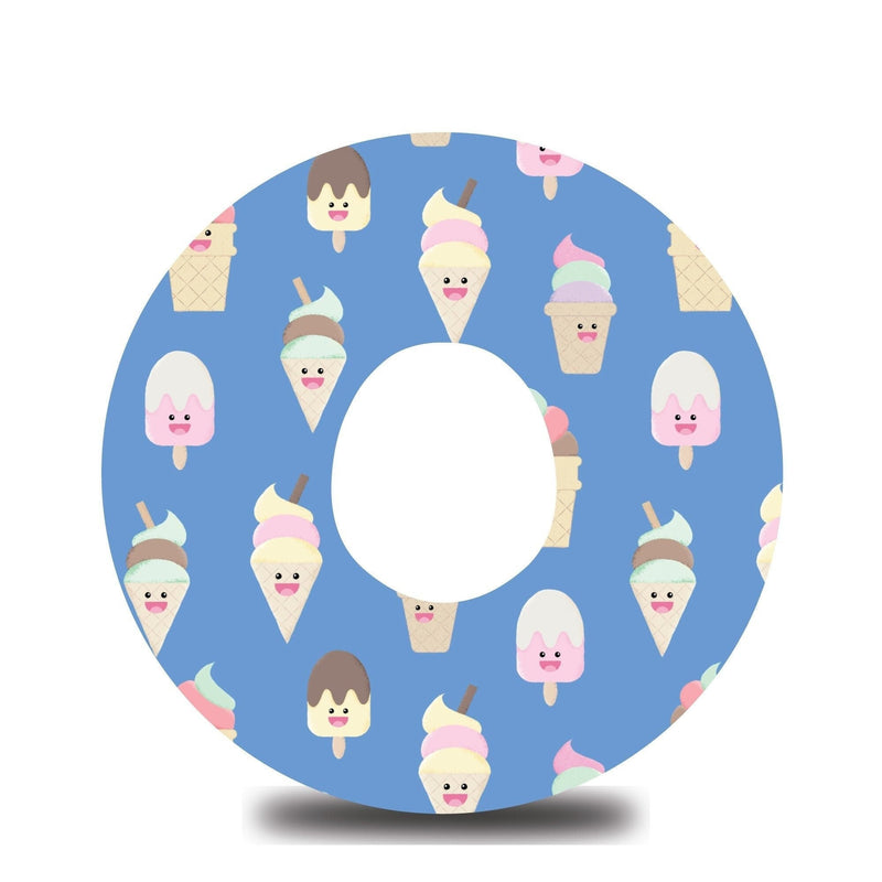 Blue Ice Cream Dexcom G7 Tape