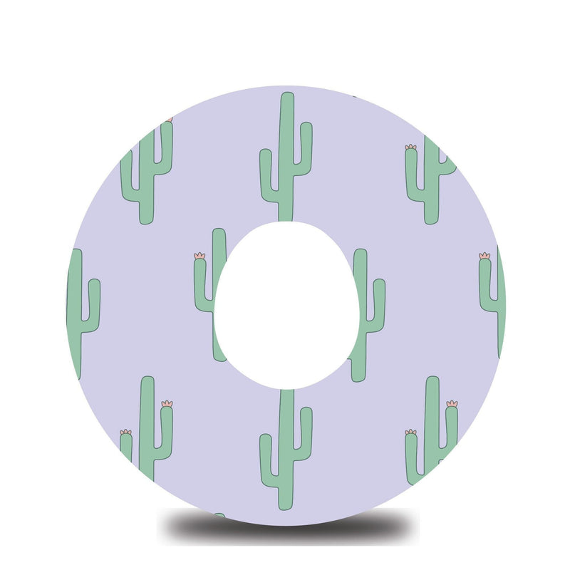 Lilac Cacti Dexcom G7 Tape