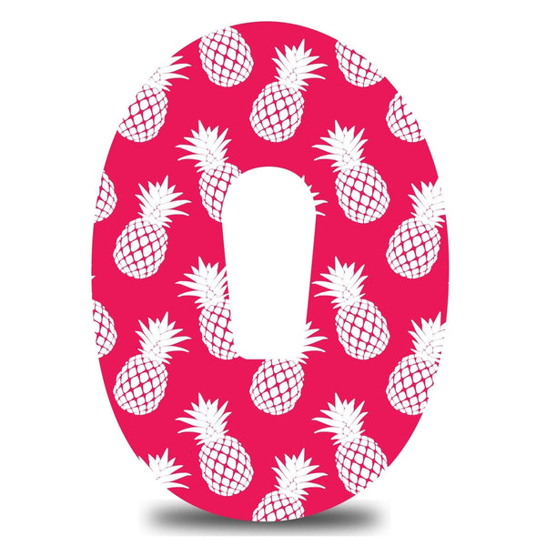 Pink Pineapples Dexcom G6 Tape