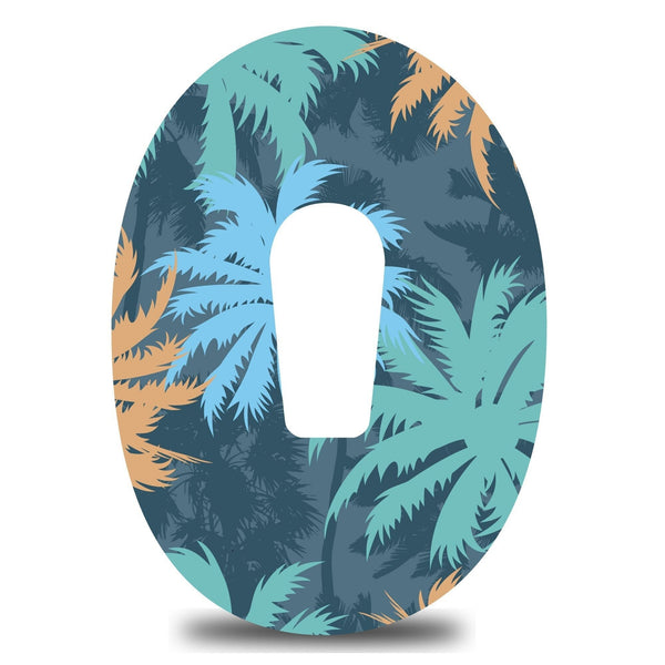 Aloha Tropical Leaves Dexcom G6 Tape