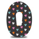 Midnight Hearts Dexcom G6 Tape