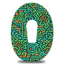 Green Doodles Dexcom G6 Tape